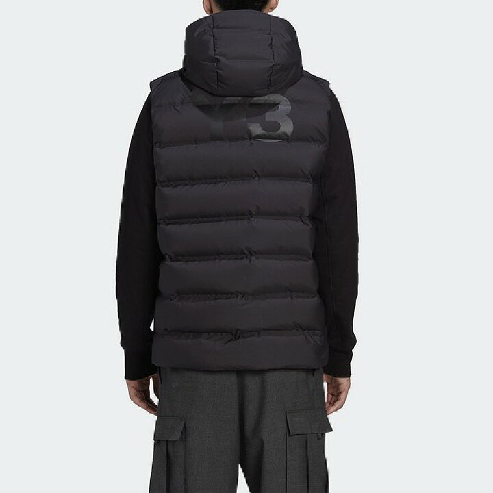 楽天市場】Y-3 ワイスリー ダウンベスト 防寒 ベスト アウター ロゴ 
