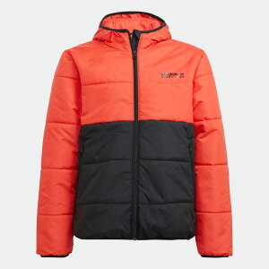 AfB_XIWiX adidas Originals Ahx`[WPbg pfbhWPbg h qp ʊw H31235 KIDS ADVENTURE JACKET BRIGHT RED × BLACK
