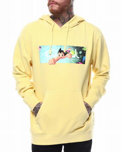 _ChTvC Diamond SUPPLY CO. x ASTRO BOY AXg{[CR{ {bNXSt[fB SrAgp[J[ Xg[g Y C18DMPF065S ASTRO BOY BOX LOGO HOODIE YELLOW