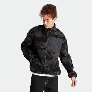 AfB_XIWiX adidas Originals 傫TCY3XL܂ OtBbN Jo[Vut[XWPbg h Xg[g MENS GRAPHIC CAMO REVERSIBLE FLEECE JACKET EED49 II8174 BLACK