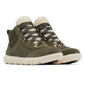 \ SOREL fB[X GNXv[[ lNXg c[ nCJ[ EH[^[v[t Xm[u[c fB[X WOMEN NL5028 397 EXPLORER NEXT TWO HIKER WATERPROOF STONE GREEN × BLEACHED CERAMIC