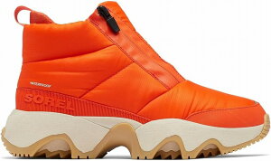 \ SOREL fB[X LleBbNCpNg ptB[ Wbv EH[^[v[t Xm[u[c WOMEN NL5044 862 WOMEN KINETIC IMPACT PUFFY ZIP WP OPTIMIZED ORANGE × BLEACHED CERAMIC