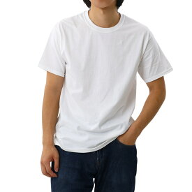 ヘインズ Hanes 大きいサイズ 5L 半そで 半袖Tシャツ 無地 インナーTシャツ インナー アンダーウエア― 下着 パックT 【2枚組】RS クルーネックTシャツ グローバルバリューラインメンズ (HM1EY702++ 010) MENS RS CREW NECK T-SHIRT 2P PACK WHITE