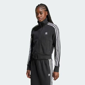 AfB_XIWiX adidas originals jbggbv jbg t@C[o[h u] WPbg Xg[g W[W jZbNX fB[X JUJ57 IY7278 WOMEN FIREBIRD KNITTED TOP BLACK