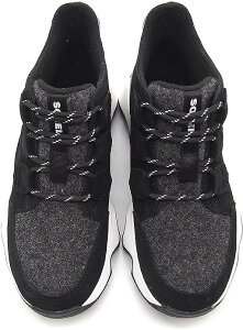 �\���� SOREL �L�l�e�B�b�N�C���p�N�g �J���u�[ �E�H�[�^�[�v���[�t �u�[�c �ʋΒʊw �h�� �X�m�[�u�[�c �^�E���u�[�c �h���u�[�c ���f�B�[�X WOMEN NL5039 010 KINETIC IMPACT CARIBOU WATERPROOF BLACK × SEA S