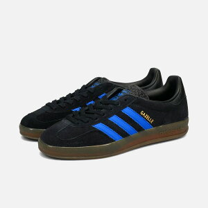 (AfB_XIWiX) adidas Originals K[ ChA ʋΒʊw Xg[gt@bV Y JQ2692 MENS GAZELLE INDOOR CORE BLACK × CLOUD WHITE × GUM