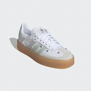 (�A�f�B�_�X�I���W�i���X) adidas Originals �T���x�C �X�g���[�g �X�j�[�J�[ ���[�J�b�g �C �ʋΒʊw MENS WOMAN JS3954 SAMBAE W CLOUD WHITE × LINEN GREEN × GUM
