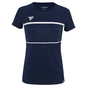 Tecnifibre eNjt@Co[ W.TEAM TECH TEE MARINE p