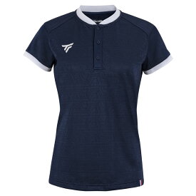 Tecnifibre テクニファイバー W.TEAM MESH POLO MARINE 女性用【あす楽対応】