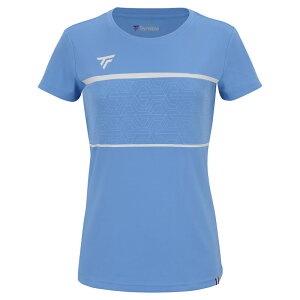 Tecnifibre eNjt@Co[ W.TEAM TECH TEE AZUR p