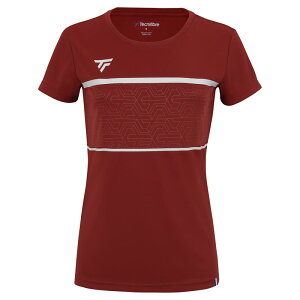Tecnifibre eNjt@Co[ W.TEAM TECH TEE CARDINAL p