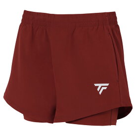 Tecnifibre テクニファイバー W.TEAM SHORT CARDINAL 女性用【あす楽対応】