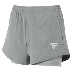 Tecnifibre eNjt@Co[ W.TEAM SHORT SILVER p