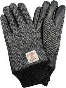 �n���X�c�C�[�h HARRIS Tweed x�r�v��� �����Y �j�b�g�J�t�X �X�}�z�Ή� ���{�A �`���R�[���փ����{��HBGL011 CGYH (�`���R�[���փ����{��, M)