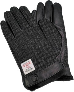 �n���X�c�C�[�h HARRIS Tweed x�r�v��� �����Y �X�}�z�Ή� ���{�A �O�����`�F�b�N HBGL008 BKC (�O�����`�F�b�N, 24cm)