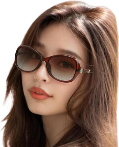 �Ό� �T���O���X ���f�B�[�X UV400 ���O���J�b�g �����p ������� �^�] �T�C�N�����O �A�E�g�h�A �t�@�b�V�����T���O���X �}�[�u��6 (�u���E��)