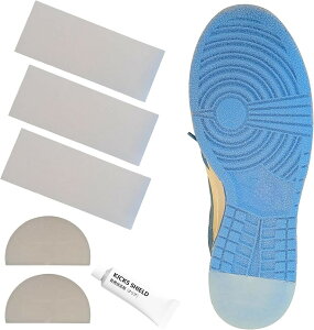 KICKS SHIELD �X�j�[�J�[ �\�[���v���e�N�^�[ �\�[���K�[�h ���͐ڒ��ܕt�� 3���Z�b�g / �C��ی� �q�[���v���e�N�^�[�t�� (�N���A)