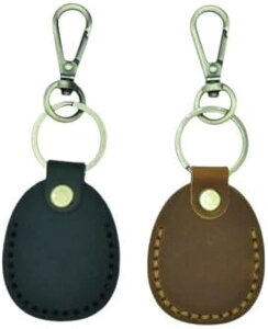 AirTag �P�[�X �r���e�[�W���H ���U�[ �L�[�z���_�[ �L�[�����O ���K ���[ edy�R�C�� QUICPay�R�C�� IC�`�b�v �v �L�[�P�[�X ������� ���������� ��l �G�A�^�O �A�b�v�� iPhone (�u���b�N/�u���E��)