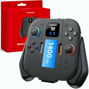 switch 2 �W���C�R���p �[�d�O���b�v 1400mAh�o�b�e���[���� �X�C�b�` ���� �R���g���[���[ Joy-Con �Ή� �[�d�� �R���g���[���[�z���_�[ ���C�z�����E�w�ʃ��b�N�\���E�����ȒP�E���芴 �c�ʕ\��