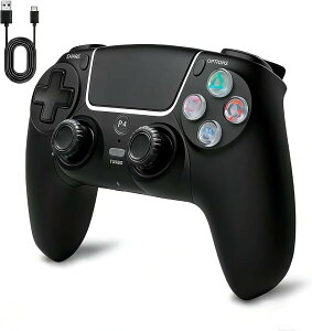 PS4�R���g���[���[ pc ���C�����X �A�� Turbo ��e�ʃo�b�e���[ 6���W���C���Z���T�[ �l�̍H�w ��d�U�� �x���Ȃ��W���C������ ���ϋv�{�^�� �Q�[���p�b�g (�u���b�N)