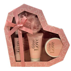 {OhEVp[j Give Love HEART BATH GIFT zCgt[