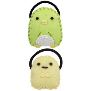 尾上萬 はじめてのソーイングキット ヘアゴム すみっコぐらし ぺんぎん? たぴおか OM-023282