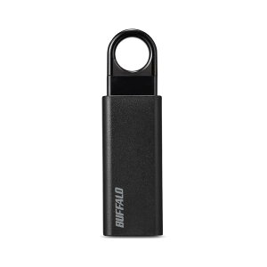 �o�b�t�@���[ BUFFALO �m�b�N�X���C�h USB3.1(Gen1) USB�������[ 64GB �u���b�N RUF3-KS64GA-BK