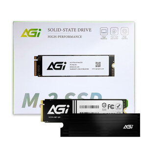 AGI AI838  SSD 2TB PCIe Gen4×4 (őǍ: 7,400MB/s) PS5mFς NVMe M.2 2280 DRAM Cache 3D NAND SSD q[gVNtiݑx6700MB/sj