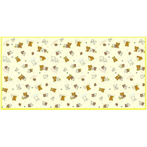 アサヒ興洋 リラックマ レジャーシート L 2~3人用 90×180cm 折りたためる 持ち運びに便利