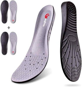 【2足4枚】インソール スポーツ用 中敷き 土踏まず インソール サポート シークレットインソール 超軽量 中敷き ソフト クッション 登山 インソール スニーカー 3Dデザイン 立ち仕事 通気 サ