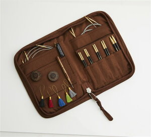 Knitter's Pride Interchangeable Needle Set 4 Inch-Heritage Sizes 3/3.25mm To 8/5mm -LM350312 (�w���e�[�W�T�C�Y 3/3.25mm����8/5mm)