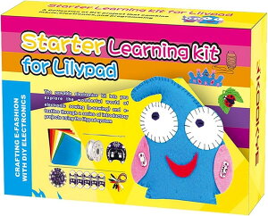 �݊��i LilyPad �w�K�ߋ� �d�q�\�[�C���O�Z�b�g �m���ɖD���t������Arduino STEAM �m�炨������ �d�q�H�w USB ��b �G���N�g���j�N�X �L�b�g (��b �G���N�g���j�N�X �L�b�g)