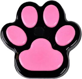 スクイーズ 肉球 肉球スクイーズ 猫の手 ストレス解消グッズ 握る おもちゃ 玩具14cm 袋付き (ブラック)