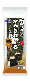 はごろも かみきれ~る おむすびのり 焼のり 3切7枚 (5262)×5個
