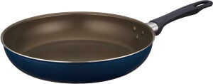 サーモス デュラブルシリーズ フライパン 28cm ネイビー ガス火専用 焦げつきにくい 耐久性コーティング PFOA PFOS不使用 片手で軽々持てる 軽量モデル KFI-028 NVY