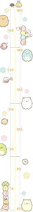ティーズファクトリー すみっコぐらし しろくま ぺんぎん とんかつ ねこ とかげ えびふらいのしっぽ 身長計 ウォールステッカー スタンダード SG-5542935ST