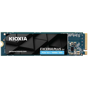 �L�I�N�V�A KIOXIA ���� SSD 1TB NVMe M.2 Type 2280 PCIe Gen 5.0×4(�ő�Ǎ�: 10,000MB/s) ���YBiCS FLASH TLC���� �������K5�N EXCERIA PLUS G4 SSD-CK1.0