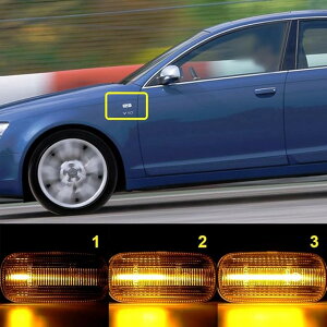 �݊��iR �݊��i �A�E�f�B audi �t�@�C�o�[LED ����Č��� �V�[�P���V���� �E�C���J�[�N���A�����Y�d�l A4 S4 RS4 TT A3 A6 S6 A8 (����)