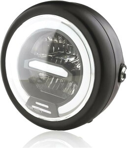 �݊��i �ėp LED �w�b�h���C�g �C�J�����O �f�C���C�g �|�W�V���� �����L�[ �S���� �_�b�N�X �G�X�g���� TW200 TW225 FTR223 250TR �J�t�F �d�l �z���C�g (�z���C�g, �����T�C�Y)