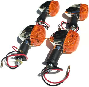 �E�C���J�[ �o�C�N �p �ėp �J���T�L ���A �t�����g �E�B���J�[ �����v 12v ���b�L �o���I�X �����Y (�I�����W4��)