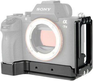 For Sony A7 / A7III A7M3 A7RIII A9��p�P�[�W L-�u���P�b�g�L�b�g L�`�v���[�g �J�����u���P�b�g L���^�t���[�v���[�g �J�������@�\�� �g���J�����P�[�W ���c�B�e�p A7R3 A7M2 �PL�^ (�u���b�N)