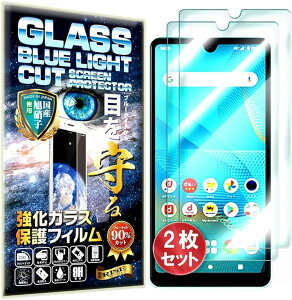 2���Z�b�gRISE �u���[���C�g�J�b�g For Xperia Ace II SO-41B �t�B���� �K���X�t�B���� �ی�t�B���� (2���Z�b�g Xperia Ace II SO-41B)