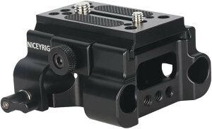 �ėp�x�[�X�v���[�g �N�C�b�N�����[�X�J�����v���[�g 15mm���b�h�N�����v�t�� 1/4��3/8�C���`�l�W���t�� ���b�h�T�|�[�g DSLR�����p�N�C�b�N�����[�X�v���[�g QR�v���[�g ���E�e�� �V�����_�[/