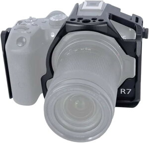 �A���J�X�C�X�݊��̃v���[�g-532 �J���� �P�[�W Canon EOS R7/EOS R8�ɃJ������p�P�[�W �R�[���h �V���[ Arri�ʒu���߃l�W�� Nato���[�� (�u���b�N)