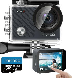 �A�N�V�����J���� V50X 4K30fps 20MP 64GB microSD�������[�J�[�h�t�� �V��6����Ԃ�␳ 4X�Y�[�� WiFi�Ή� 30M�h�� �^�b�`�X�N���[���� HDMI�o�� Type-C�O���}�C�N�Ή� �����R���t��