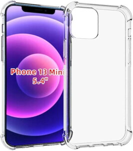 iPhone 13 mini �P�[�X �N���A �A�C�t�H�� �~�j �Ή� �N���A�V���R���P�[�X ���^ �_�� ���� TPU�ی�J�o�[ �Ռ��z�� ���ς��ɂ��� �X�g���b�v�z�[���t�� (OIV-2HD-AD651)