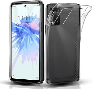FOR ZTE Libero 5G iii �ϏՌ� �P�[�X �J�o�[ �X�g���b�v�z�[�� �N���A �w��h�~ �y�� ���^ �Ռ��z���|�P�b�g���� TPU (TPU-AZ-1326)