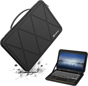 �݊��i �n�[�hEVA�ی�X���[�u�P�[�X 13.4�C���` MSI Summit E13 Flip Evo A13MT-220US�ɑΉ� �h�� �ʋ� �ʊw M44 (Black, For MSI 13.4�C���`�iM44�j)