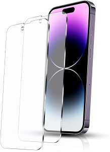 �Q�[���ɍœK2�� �Ή� iPhone 14 Pro �K���X�t�B���� ���炳�� �^�b�`�� �w��h�~ �m���O���A ��� �����K���X �ی�V�[�g ���� ���炩 �L�Y�h�~ (89K-CSJ-AR720)
