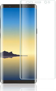 1�� �A���`�O���A���w��F�ؑΉ�Galaxy Note8 SCV37 SC-01K�t�B���� �ی�t�B���� TPU�f�� 3D�݌v �T���T�� �^�b�`�� ���˖h�~ �����h�~ �C�A���X ����S�n �L�Y�C�� �w��h�~ �S�ʕی� (COL-368)